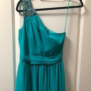 Badgley mischka for cache gown